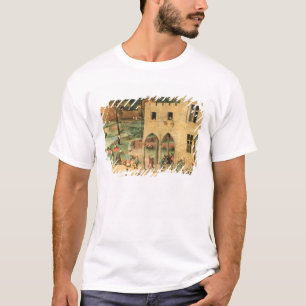 Die Spiele der Kinder: Detail von oberstemlinkem T-Shirt