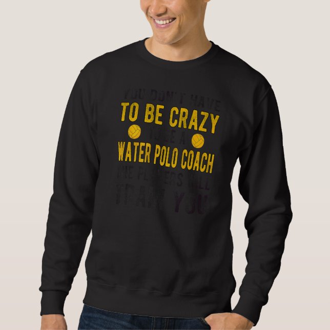 Die Spieler trainieren Sie Water Polo Coach Water  (Vorderseite)