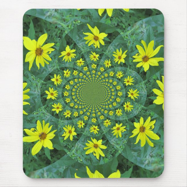 Die Spin des Lebens Mousepad (Vorne)