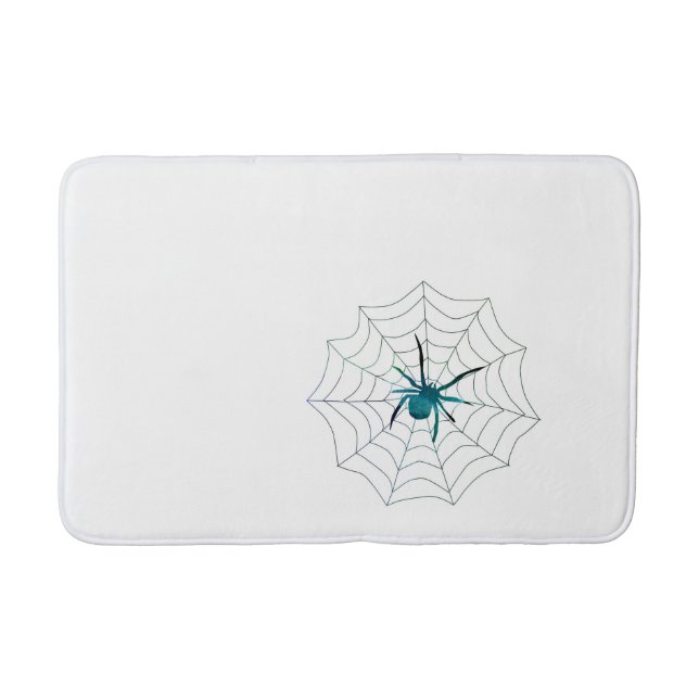 Die Spinne auf einer Badematte (Vorderseite)