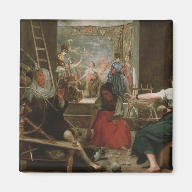 Die Spinners, oder Die Fabel von Arachne, 1657 Magnet (Vorne)