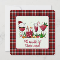 Die Spirale der Weihnachtscocktails