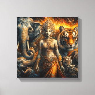 Die spirituelle Kunst Leinwanddruck