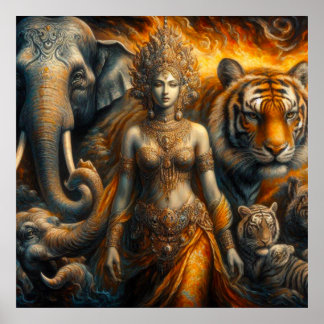 Die spirituelle Kunst Poster