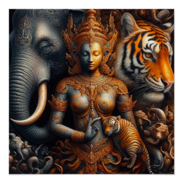Die spirituelle Kunst Poster (Vorderseite)