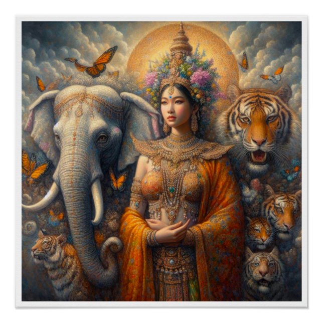 Die spirituelle Kunst Poster (Vorderseite)