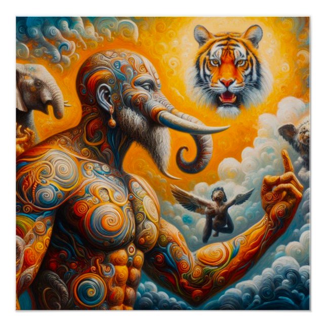 Die spirituelle Kunst Poster (Vorderseite)