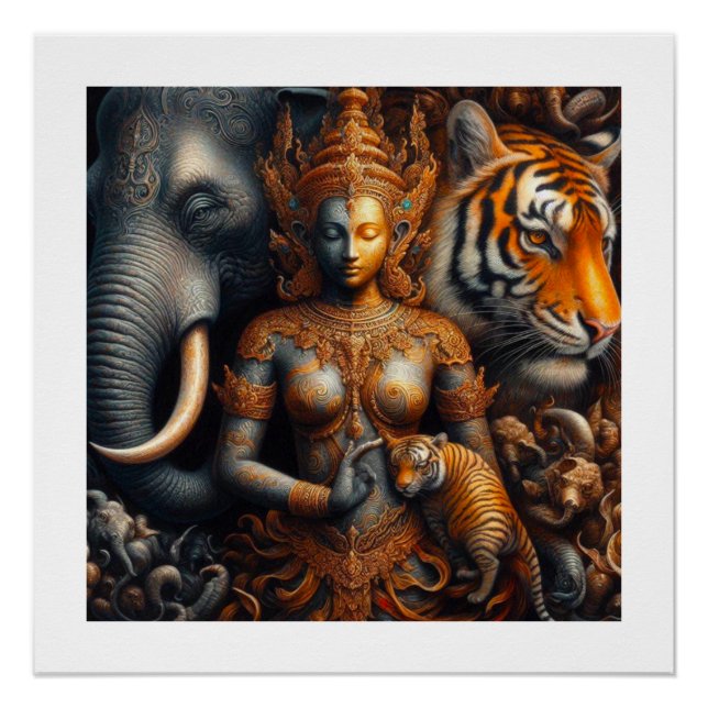 Die spirituelle Kunst Poster (Vorderseite)