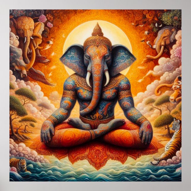 Die spirituelle Kunst Poster (Vorne)