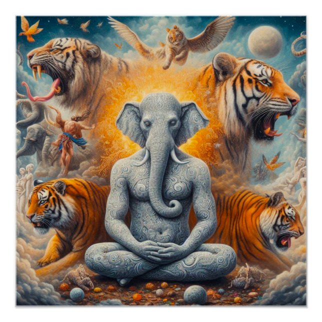 Die spirituelle Kunst Poster (Vorderseite)