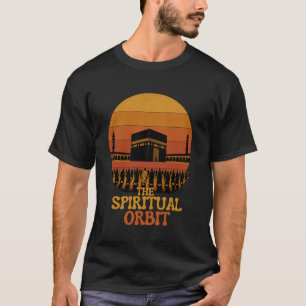 Die spirituelle Umlaufbahn - Retro Tawaf Kaaba Son T-Shirt
