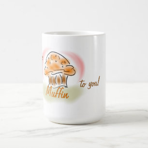 Die Spitze der Muffin-Tasse Tasse