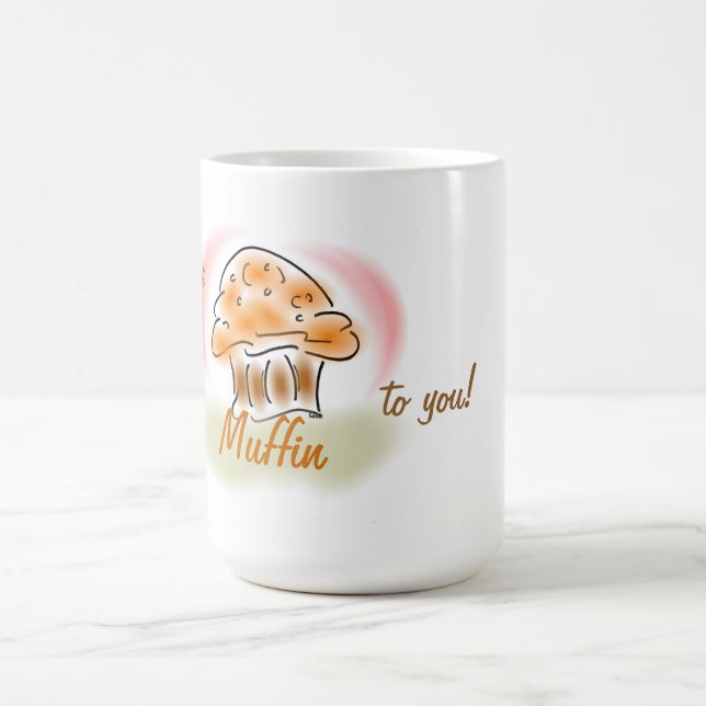 Die Spitze der Muffin-Tasse Tasse (Mittel)