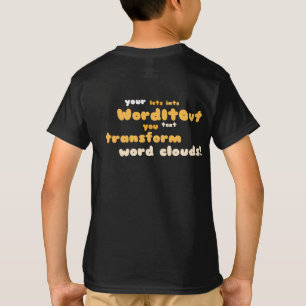 Die Spitzen der Kinder: hinterer Plan T-Shirt