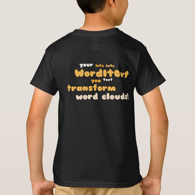 Die Spitzen der Kinder: hinterer Plan T-Shirt (Rückseite)