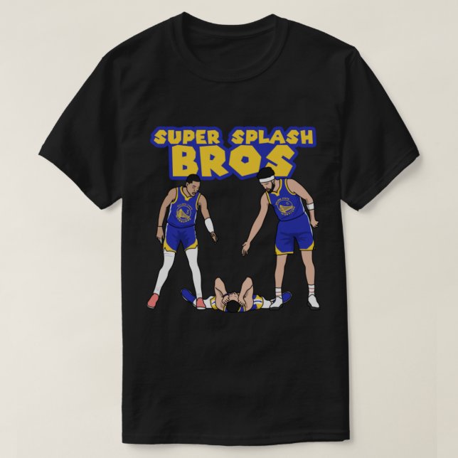 die Splash-Brüder Basketball T-Shirt (Design vorne)