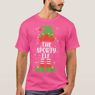 Die sportliche Elf-Christmas-Party-passende Famili T-Shirt