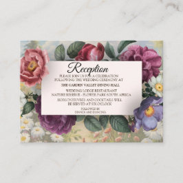 Die Sprache der Blume Begleitkarte