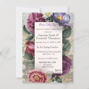 Die Sprache der Blume Einladung