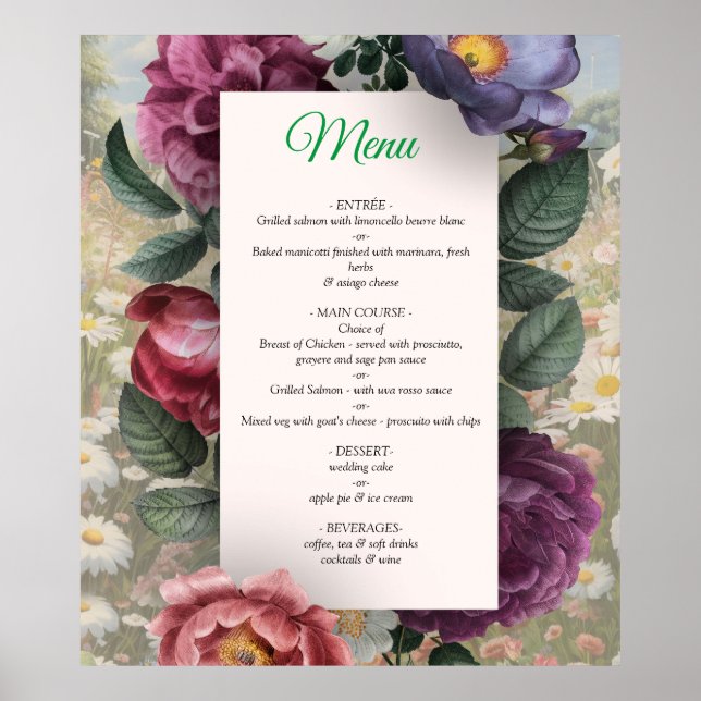 Die Sprache der Blume Poster (Vorne)