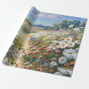die Sprache der Blumen Geschenkpapier
