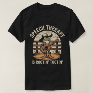 Die Sprechtherapie ist Rootin zu otin Niedlicher W T-Shirt