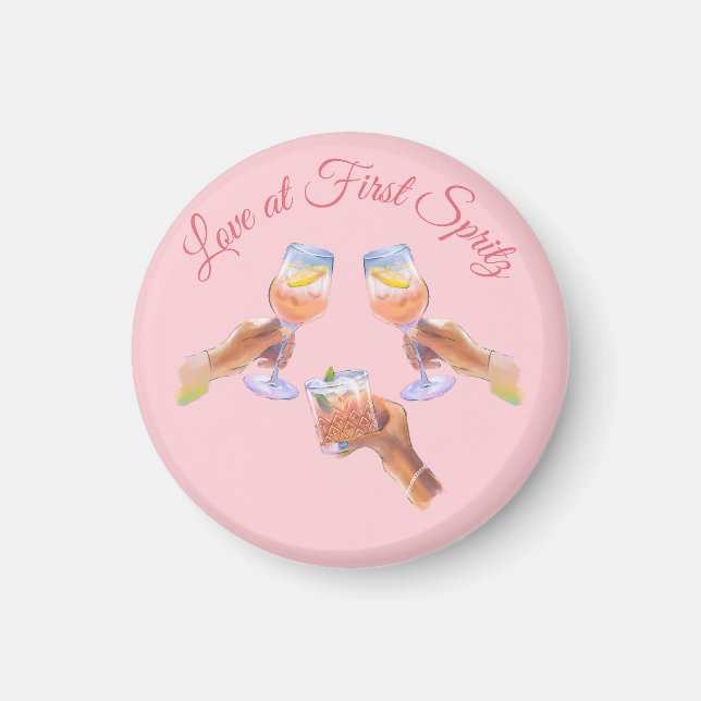 Die Spritz Squad | Aperol Junggeselinnen-Abschied  Magnet (Vorne)