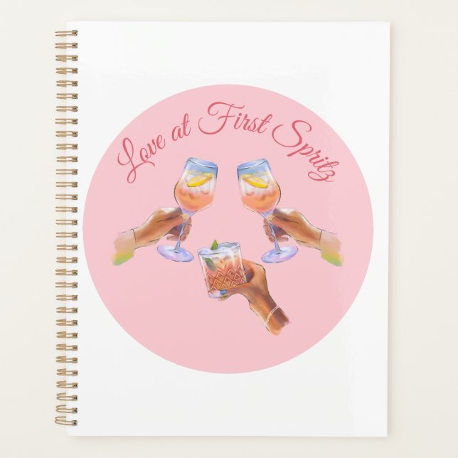 Die Spritz Squad | Aperol Junggeselinnen-Abschied  Planer (Vorderseite)