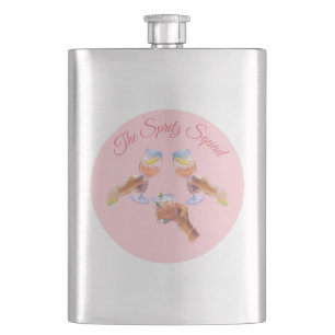 Die Spritz Squad Junggeselinnen-Abschied Bridal Flachmann