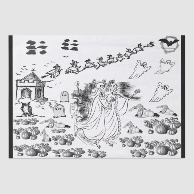 Die Spuk Zeremonie - Seidenpapier (Vorderseite)