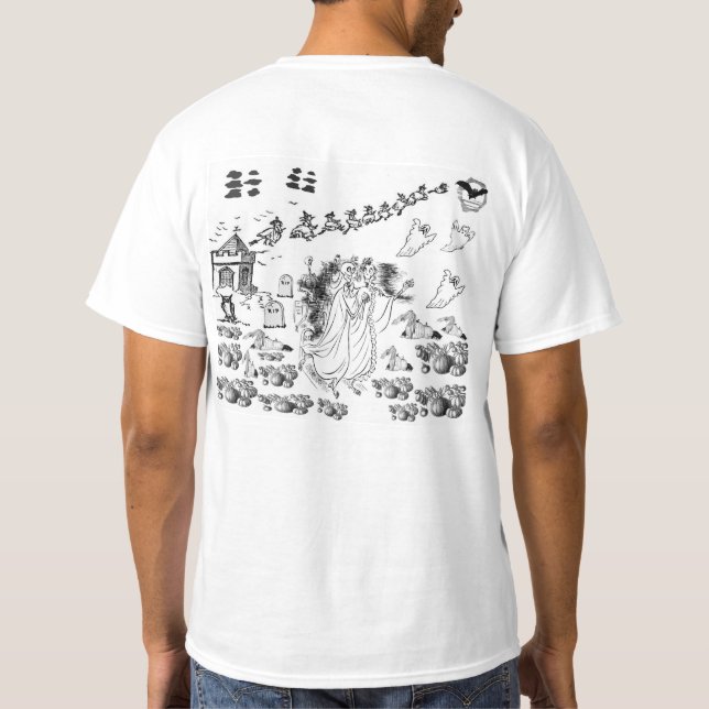 Die Spuk Zeremonie T-Shirt (Rückseite)