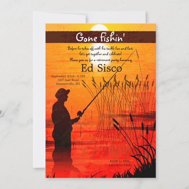 Die Spulen-Sache-Einladung Einladung (Vorderseite)