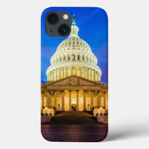 Die Staat-Hauptstadt an der blauen Stunde iPhone 13 Hülle