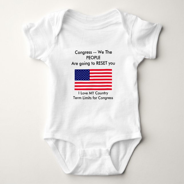 Die Staaten Flag The MUSEUM Zazzle, ich Liebe MEIN Baby Strampler (Vorderseite)