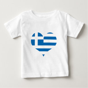 Die Staatsflagge von Griechenland Baby T-shirt