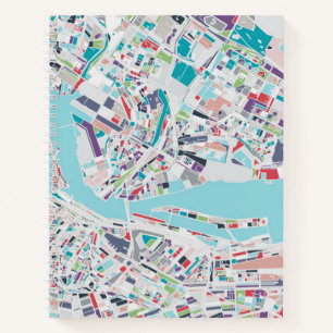 Die Stadt Amsterdam Notizbuch