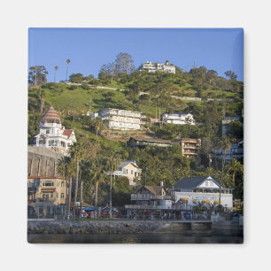 Die Stadt Avalon auf der katalanischen Insel, Magnet
