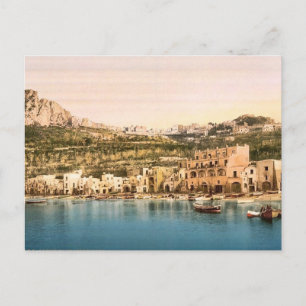 Die Stadt, Capri, Insel der, Italien klassische Ph Postkarte
