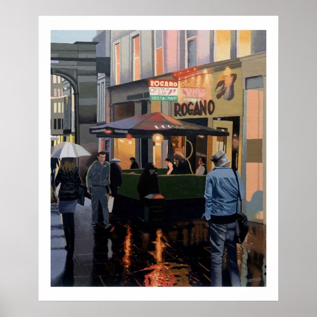 Die Stadt der Händler Poster (Vorne)