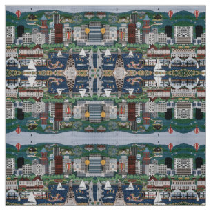 Die Stadt der Rosen ~ Portland Stoff