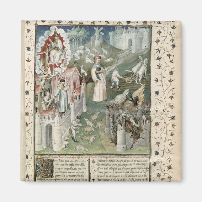 Die Stadt Gottes, die Stadt Caen und die Stadt Magnet (Vorne)