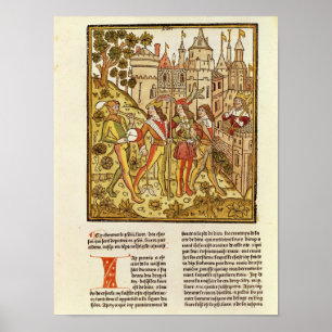 Die Stadt Gottes und die Stadt dieses Jahrhunderts Poster
