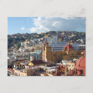 Die Stadt Guanajuato Postkarte