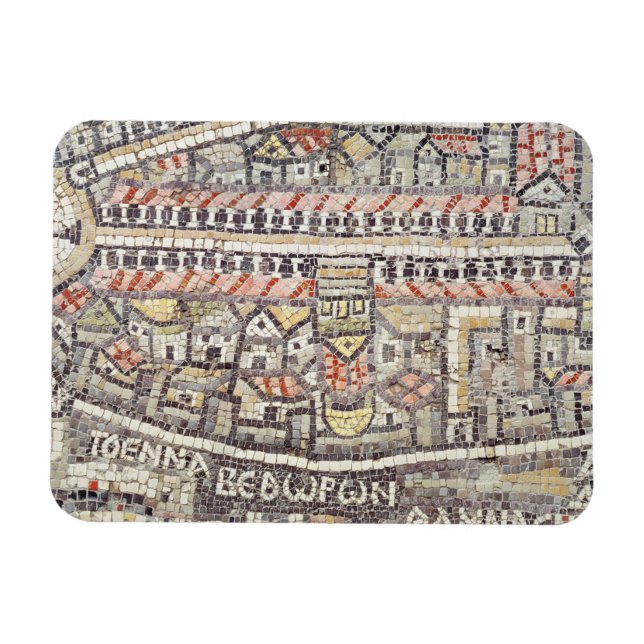 Die Stadt Jerusalem und die Umgebung Magnet (Horizontal)