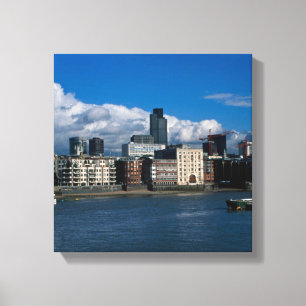 Die Stadt London und der Turm 42 Leinwanddruck