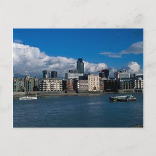 Die Stadt London und der Turm 42 Postkarte