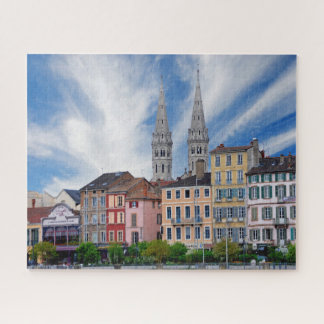 Die Stadt Macon in Frankreich Puzzle