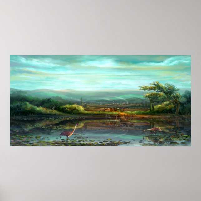 Die Stadt Morgine Poster (Vorne)