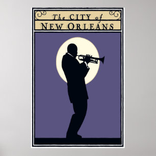 Die Stadt New Orleans, Poster