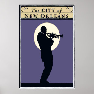 Die Stadt New Orleans, Poster